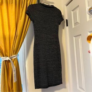 Charlotte Russe grey midi dress 🩶